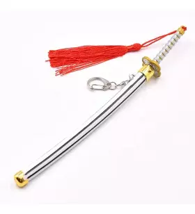 DEMON SLAYER AGATSUMA ZENITSU LETTER OPENER KEY RING