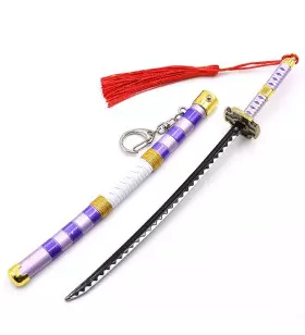 ONE PIECE NIDAI KITETSU LETTER OPENER KEY RING