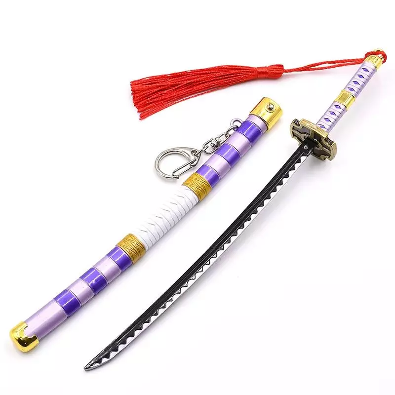 ONE PIECE NIDAI KITETSU LETTER OPENER KEY RING