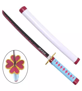 MINI KATANA DECO LAME ACIER MOTIF DEMON SLAYER ZS662-MINI