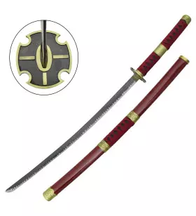 KATANA DECO STEEL BLADE ONE PIECE PATTERN ZS513-7