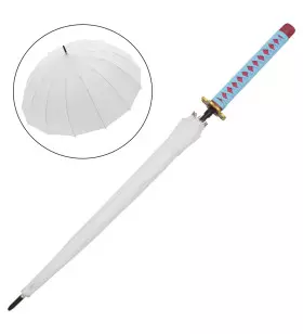 KATANA STYLE UMBRELLA DEMON SLAYER MITSURI KANROJI'S PATTERN