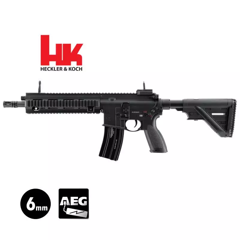 HECKLER & KOCH HK416 A5 SPORTSLINE AEG Black - 6 mm BB