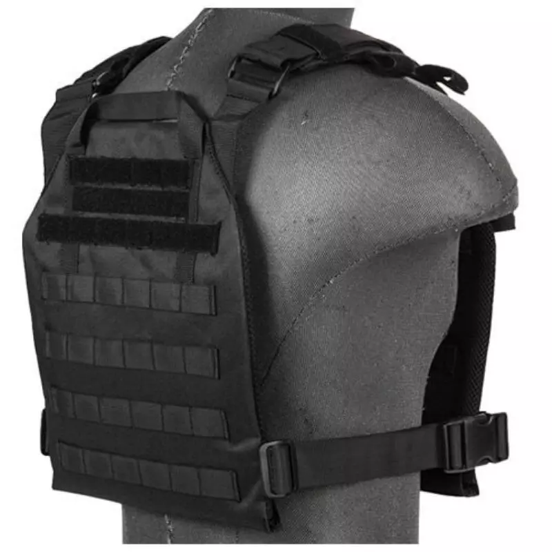 LANCER TACTICAL AIRSOFT PLATE HOLDER Black