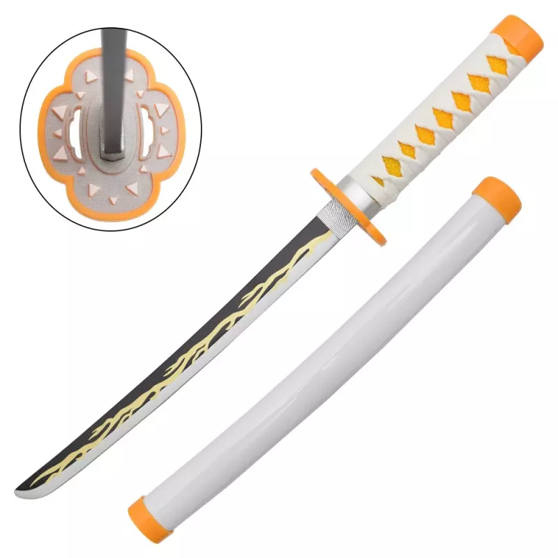 MINI KATANA DECO LAME BAMBOU MOTIF DEMON SLAYER