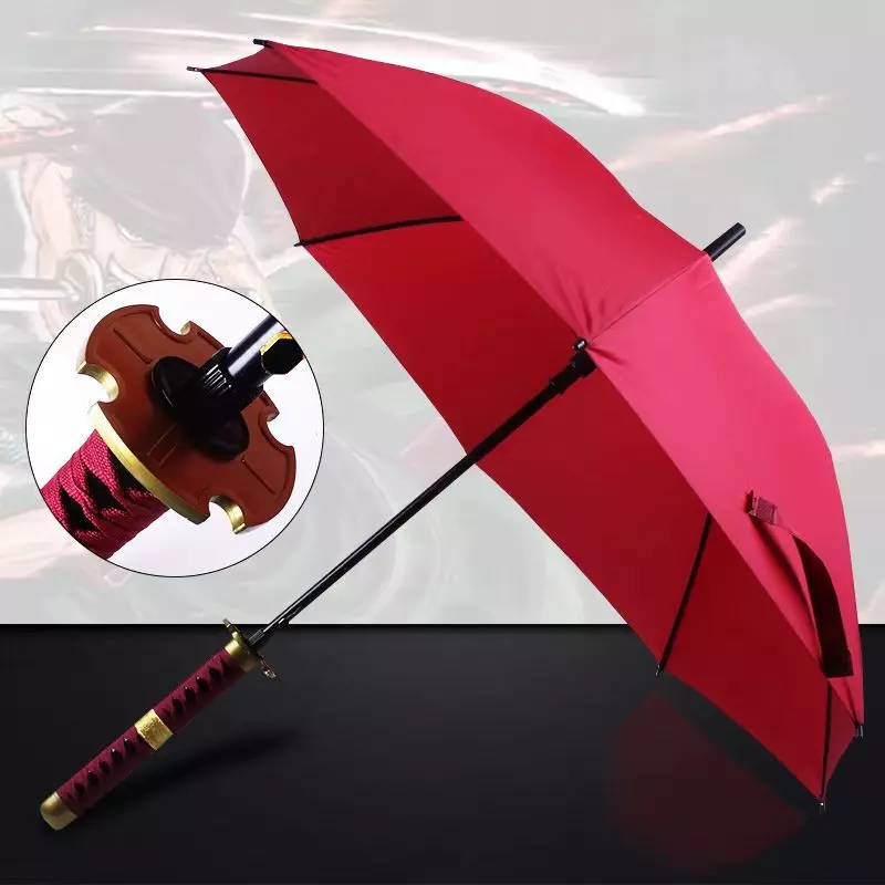 KATANA STYLE UMBRELLA ONE PIECE ZORO SANDAI KITETSU'S PATTERN