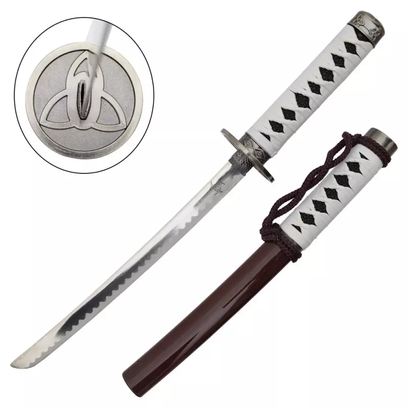 MINI KATANA DECO LAME ACIER MOTIF THE WALKING DEAD