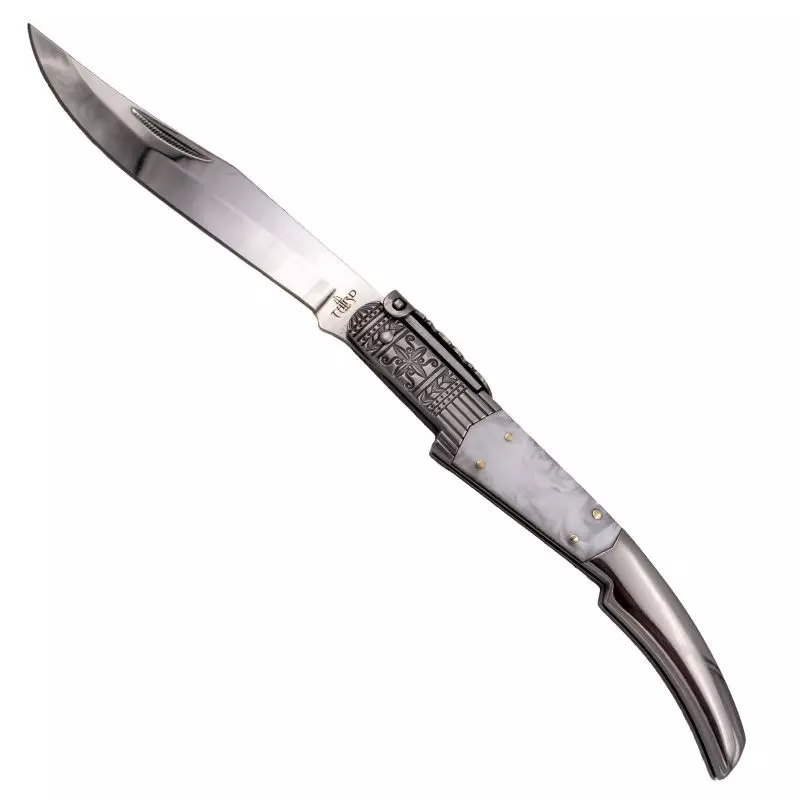 THIRD FOLDING KNIFE SPANISH OPENING ACRYLIQUE BLADE 13CM
