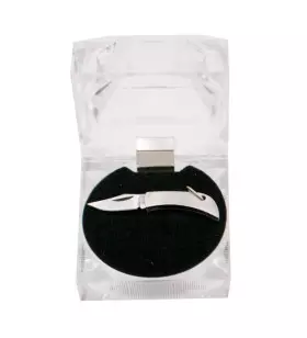 COUTEAU PLIANT MINIATURE THIRD SATIN EN COFFRET