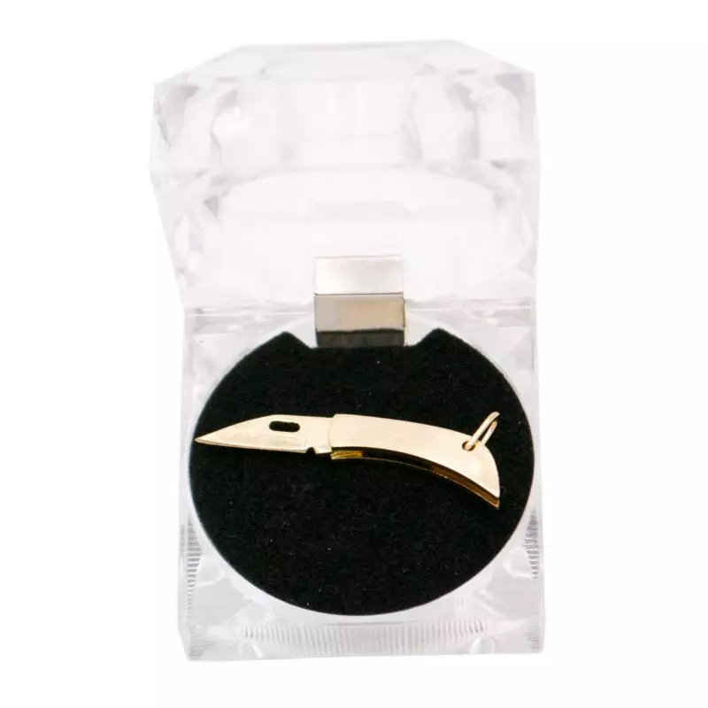 COUTEAU PLIANT MINIATURE THIRD DORE EN COFFRET