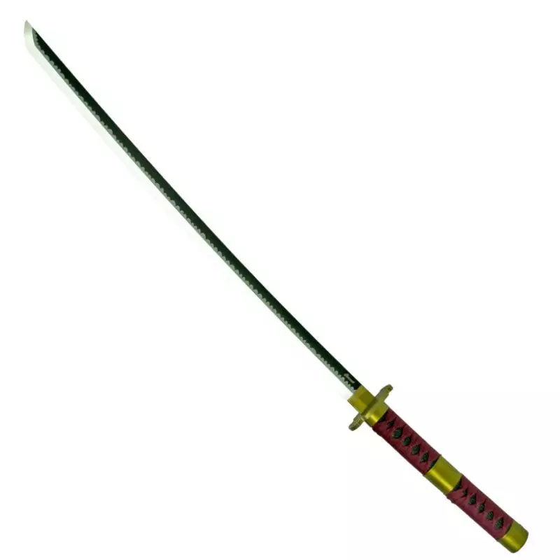 KATANA DECO LAME BAMBOU ET LED MOTIF ONE PIECE