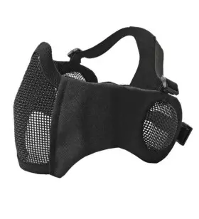 MASQUE STRIKE SYSTEMS GRILLAGE AVEC PROTETION OREILLES Noir