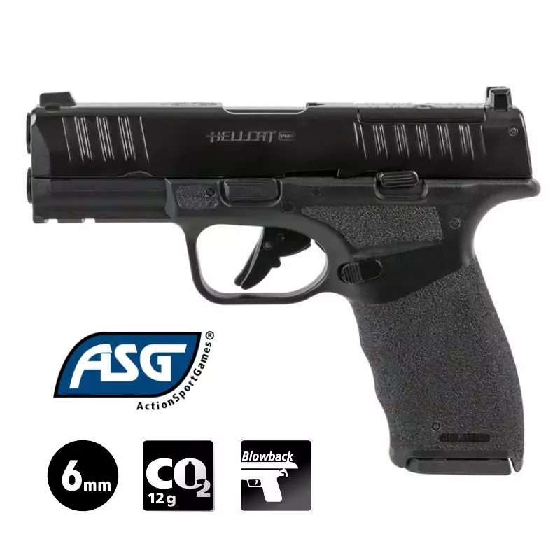 PISTOLET ASG SPRINGFIELD ARMORY HELLCAT PRO - 6 mm BB - CO²