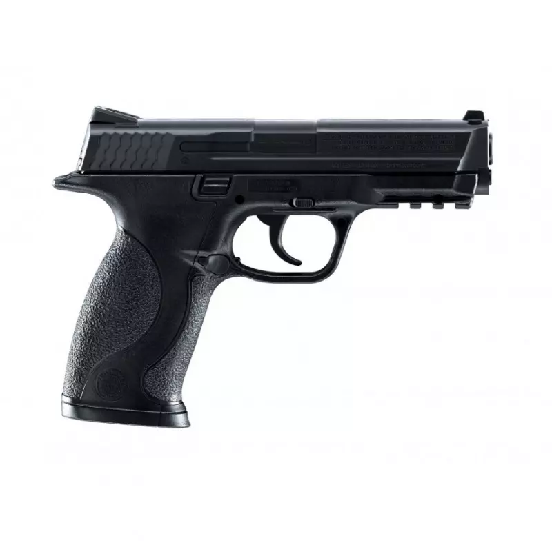 SMITH & WESSON M&P40 AIRGUN PISTOL Black - Fixed slide - 4.5mm BB - CO² right