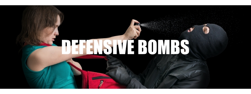 Defensive bombs