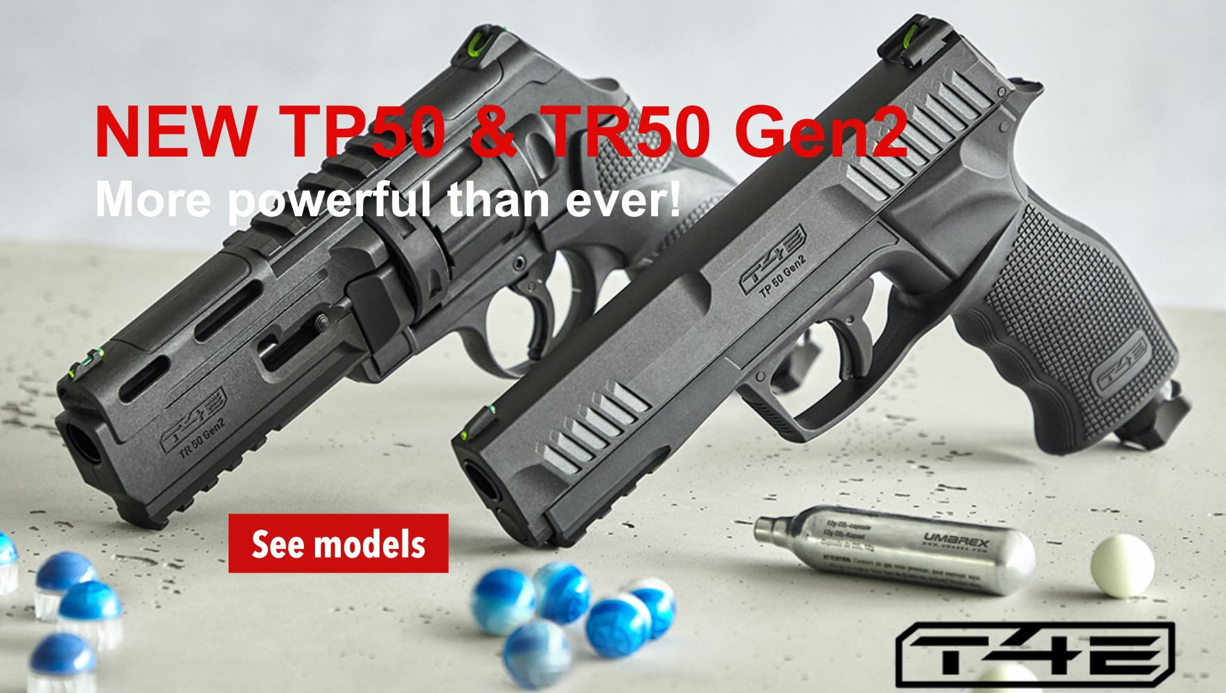 New TP50 and TR50 Gen2 defensive pistols